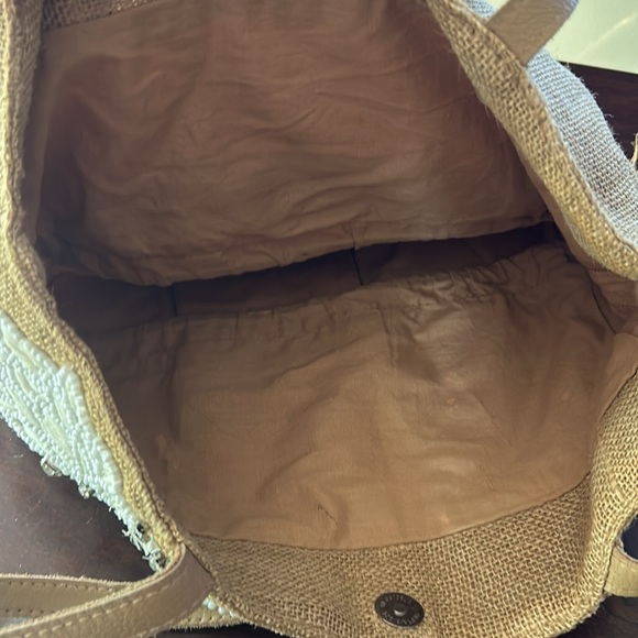 Anthropologie Beaded Tote Bag - Picture 6 of 7